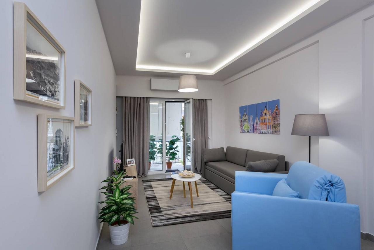 Central Koukaki Unique Flat Next To Acropolis & Metro 57Sqm Athen Exterior foto